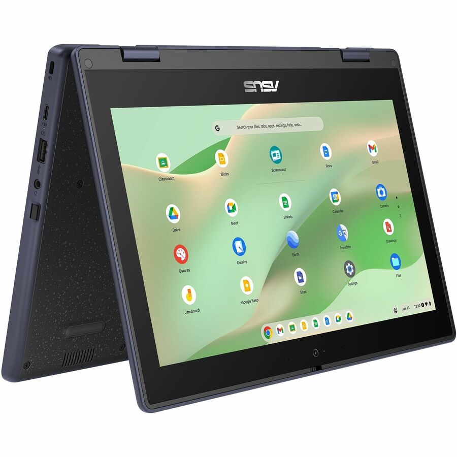 Asus Chromebook CR11 CR1104CTA-YZ84 11.6" Rugged Chromebook - HD - Intel N-Series N150 - 8 GB - 64 GB Flash Memory - Mineral Gray — CR1104CTA-YZ84
