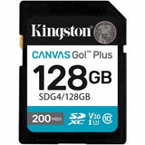 Kingston Canvas Go! Plus 128 GB Class 10/UHS-I (U3) V30 SDXC — SDG4/128GB