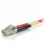 C2G-1m LC-LC 62.5/125 OM1 Duplex Multimode PVC Fiber Optic Cable - Red — 37256