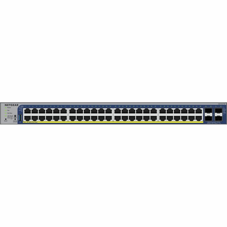 Netgear Business GS752TXUPv3 Ethernet Switch — GS752TXUP-300NAS