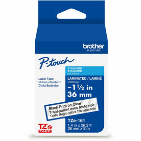 Brother P-touch TZe Laminated Label Tape — TZE161G