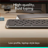 Logitech Signature Slim Wired K620 for Business, Full-Size Keyboard, USB-C Plug-and-Play, scissor keys, Graphite — 920-013302