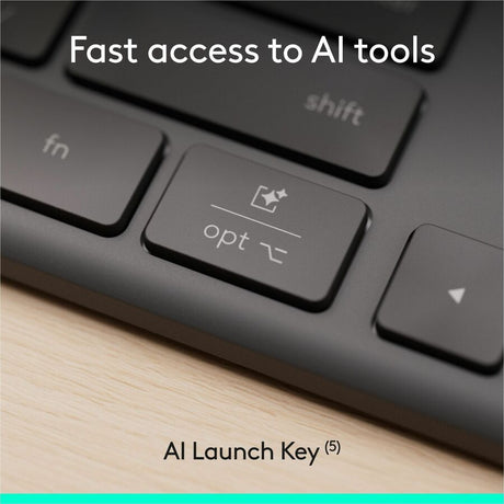 Logitech Signature Slim Wired K620 for Business, Full-Size Keyboard, USB-C Plug-and-Play, scissor keys, Graphite — 920-013302