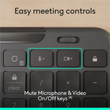 Logitech Signature Slim Wired K620 for Business, Full-Size Keyboard, USB-C Plug-and-Play, scissor keys, Graphite — 920-013302