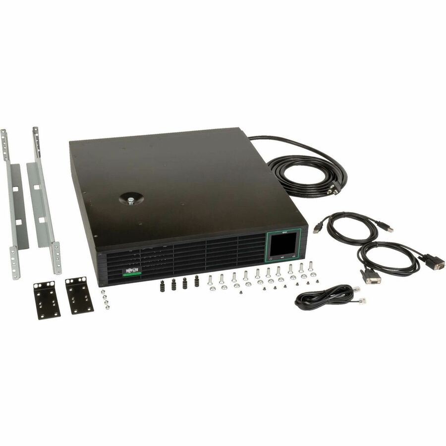 Eaton Tripp Lite Series SmartPro 3000VA 2250W 120V Line-Interactive Sine Wave UPS - 9 Outlets, Preinstalled WEBCARDLXE Network Interface, 2U Rack/Tower — SMART3000RM2ULN