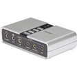 StarTech.com 7.1 USB Audio Adapter External Sound Card — ICUSBAUDIO7D