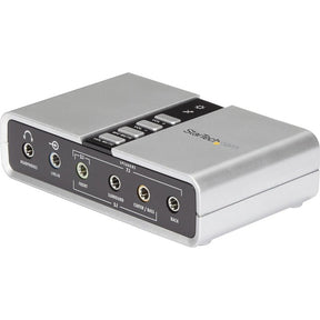 StarTech.com 7.1 USB Audio Adapter External Sound Card — ICUSBAUDIO7D