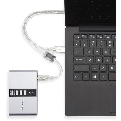 StarTech.com 7.1 USB Audio Adapter External Sound Card — ICUSBAUDIO7D