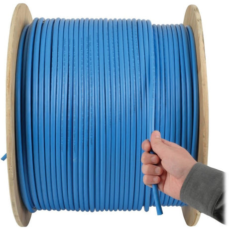 Eaton Tripp Lite Series Cat5e 350 MHz Solid Core (UTP) PVC Bulk Ethernet Cable - Blue, 1000 ft. (304.8 m), TAA — n022-01k-bl