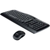 Logitech MK320 Wireless Keyboard and Mouse Combo for Windows, 2.4 GHz Wireless with Unifying USB-Receiver, Portable Mouse, Multimedia Keys — 920-002836
