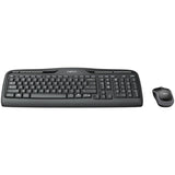 Logitech MK320 Wireless Keyboard and Mouse Combo for Windows, 2.4 GHz Wireless with Unifying USB-Receiver, Portable Mouse, Multimedia Keys — 920-002836