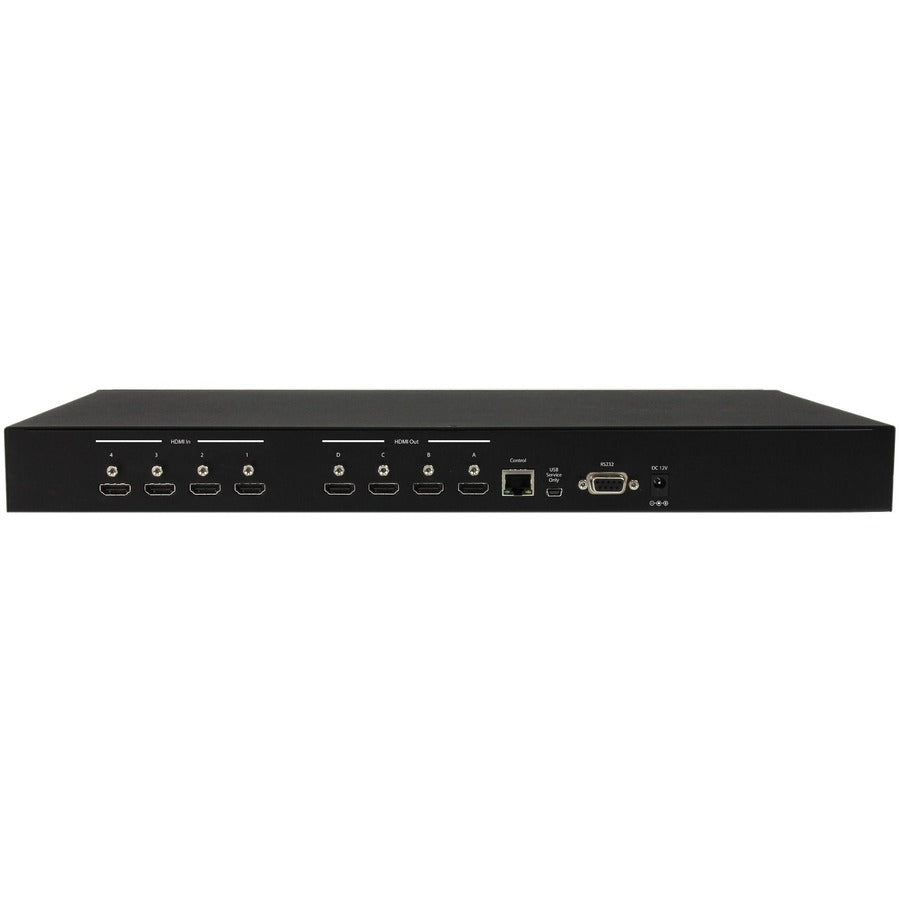 StarTech.com 4x4 HDMI Matrix Switch with Picture-and-Picture Multiviewer or Video Wall — VS424HDPIP