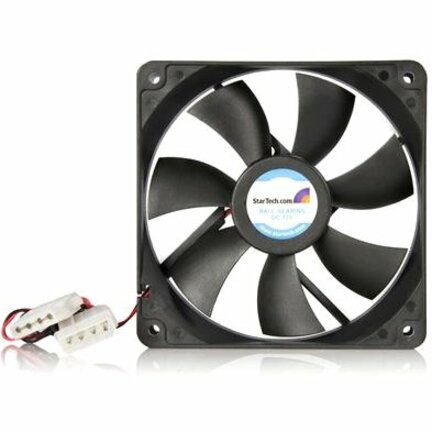 StarTech.com 120x25mm Dual Ball Bearing Computer Case Fan w/ LP4 Connector - System fan kit - 120 mm — FANBOX12