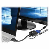 Eaton Tripp Lite Series HDMI to VGA with Audio Converter Cable Adapter for Ultrabook/Laptop/Desktop PC, (M/F), 6-in. (15.24 cm), TAA — P131-06N