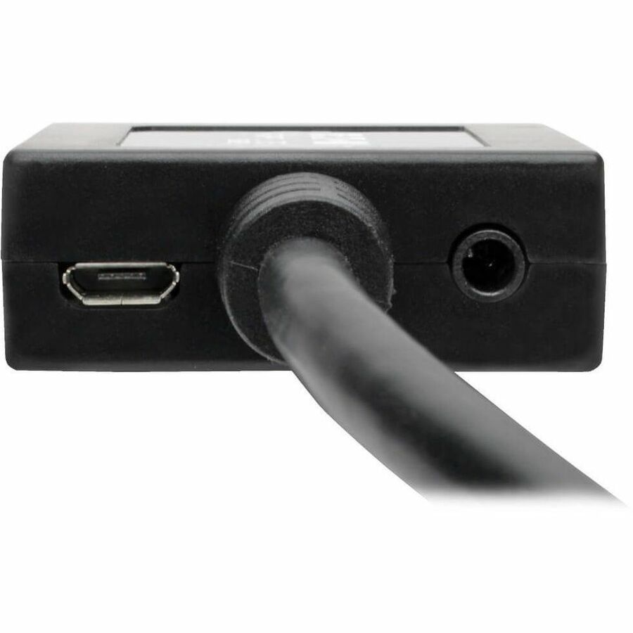 Eaton Tripp Lite Series HDMI to VGA with Audio Converter Cable Adapter for Ultrabook/Laptop/Desktop PC, (M/F), 6-in. (15.24 cm), TAA — P131-06N