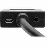 Eaton Tripp Lite Series HDMI to VGA with Audio Converter Cable Adapter for Ultrabook/Laptop/Desktop PC, (M/F), 6-in. (15.24 cm), TAA — P131-06N