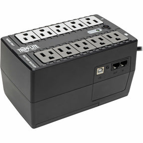 Eaton Tripp Lite Series 600VA 325W Standby UPS - 10 NEMA 5-15R Outlets, 120V, 50/60 Hz, USB, 5-15P Plug, Desktop/Wall Mount — INTERNET600U