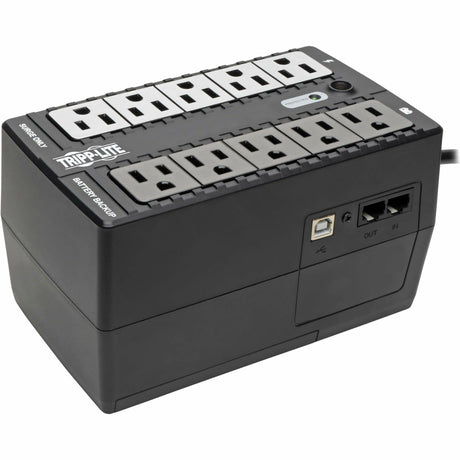 Eaton Tripp Lite Series 600VA 325W Standby UPS - 10 NEMA 5-15R Outlets, 120V, 50/60 Hz, USB, 5-15P Plug, Desktop/Wall Mount — INTERNET600U