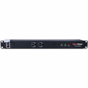 CyberPower CPS1220RMS Rackbar 12 - Outlet Surge Protector with 1800 J Surge Suppression — CPS-1220RMS