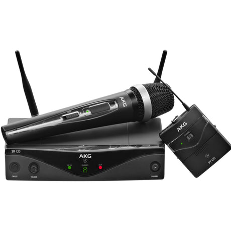 AKG WMS420 Presenter Set Professional Wireless Microphone System — 3414H00010