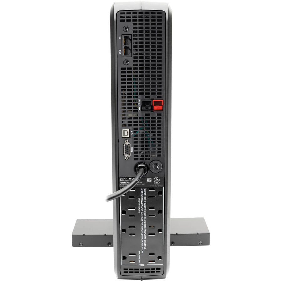 Eaton Tripp Lite Series SmartPro LCD 120V 1500VA 900W Line-Interactive UPS, AVR, Extended Runtime, 2U Rack/Tower, LCD, USB, DB9, 8 Outlets — SMART1500LCDXL