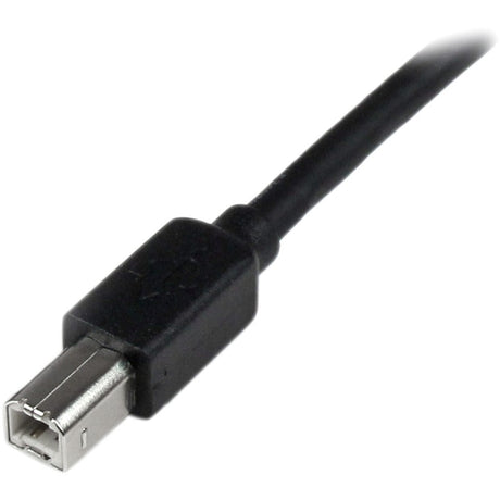 StarTech.com 65ft (20m) Active USB 2.0 A to B Cable, Long USB Cable, USB Printer Cable, 1x USB A (M), 1x USB B (M), Black — USB2HAB65AC