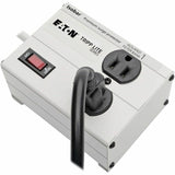 Eaton Tripp Lite Series Isobar 2-Outlet Surge Protector, 6 ft. Cord with Right-Angle Plug, 1410 Joules, Metal Housing — ISOBAR2-6