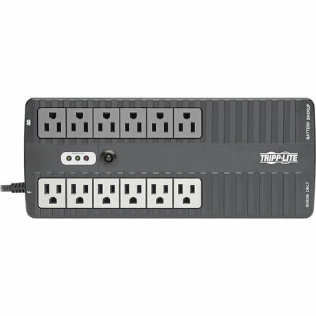 Eaton Tripp Lite Series 900VA 480W Standby UPS - 12 NEMA 5-15R Outlets, 120V, 50/60 Hz, 5-15P Plug, ENERGY STAR, Desktop/Wall — INTERNET900U
