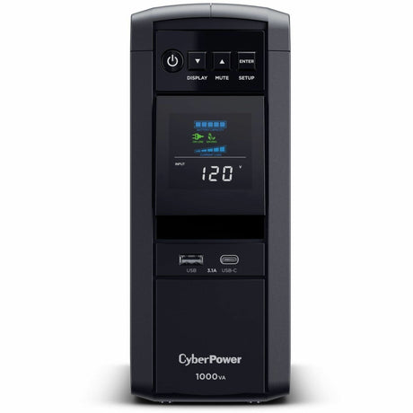 CyberPower CP1000PFCLCD PFC Sinewave UPS Systems — CP1000PFCLCD