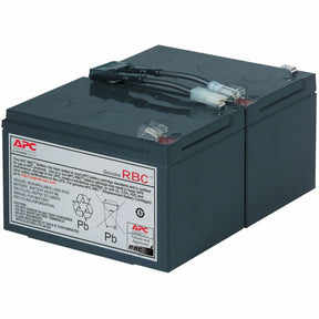 APC Replacement Battery Cartridge, VRLA battery, 11Ah, 12VDC, 2-year warranty — RBC6