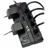 Eaton Tripp Lite Series Protect It! 12-Outlet Surge Protector, 8 ft. (2.43 m) Cord, 2880 Joules, Tel/Modem/Coaxial Protection — TLP1208TELTV