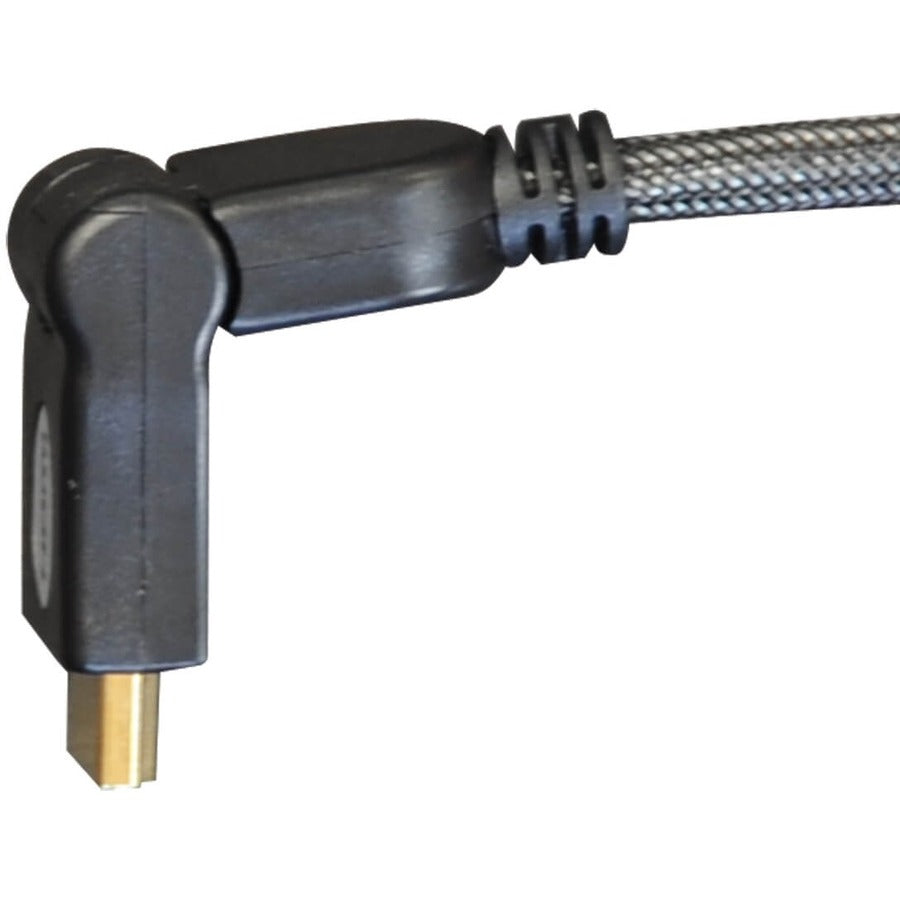 Eaton Tripp Lite Series High-Speed HDMI Cable with Swivel Connectors, Digital Video with Audio, UHD 4K (M/M), 6 ft. (1.83 m) — P568-006-SW