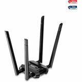 TRENDnet AC1900 High Power Dual Band Wireless USB Adapter, TEW-809UB, Stream 4K HD Video, Windows-Mac OS Compatible, USB 3.0 to USB Type A, Black — TEW-809UB