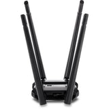 TRENDnet AC1900 High Power Dual Band Wireless USB Adapter, TEW-809UB, Stream 4K HD Video, Windows-Mac OS Compatible, USB 3.0 to USB Type A, Black — TEW-809UB