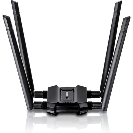 TRENDnet AC1900 High Power Dual Band Wireless USB Adapter, TEW-809UB, Stream 4K HD Video, Windows-Mac OS Compatible, USB 3.0 to USB Type A, Black — TEW-809UB