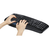 Adesso 2.4GHz Wireless Ergonomic Touchpad Keyboard — WKB-4500UB