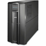 APC Smart-UPS, Line Interactive, 2200VA, Tower, 120V, 8x NEMA 5-15R+2x NEMA 5-20R outlets, SmartConnect Port+SmartSlot, AVR, LCD — SMT2200C