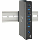Eaton Tripp Lite Series 7-Port Industrial-Grade USB 3.x (5Gbps) Hub - 20 kV ESD Immunity, Metal Housing, Mountable — U360-007-IND
