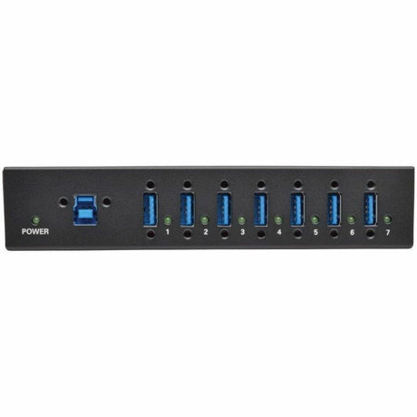 Eaton Tripp Lite Series 7-Port Industrial-Grade USB 3.x (5Gbps) Hub - 20 kV ESD Immunity, Metal Housing, Mountable — U360-007-IND