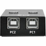 Eaton Tripp Lite Series 2-Port USB 2.0 Printer/Peripheral Sharing Switch — U215-002