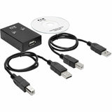 Eaton Tripp Lite Series 2-Port USB 2.0 Printer/Peripheral Sharing Switch — U215-002