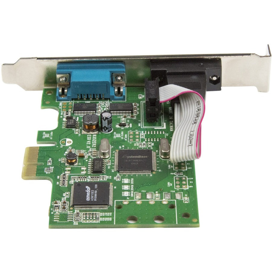StarTech.com PCI Express Serial Card? 2 port? Dual Channel 16C1050 UART? Serial Port PCIe Card? Serial Expansion Card — PEX2S1050