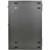 Eaton Tripp Lite Series SmartRack 18U UPS-Depth Wall-Mount Half-Height Rack Enclosure, Clear Acrylic Window, Hinged Back — SRW18USDPG