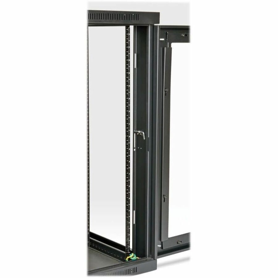 Eaton Tripp Lite Series SmartRack 18U UPS-Depth Wall-Mount Half-Height Rack Enclosure, Clear Acrylic Window, Hinged Back — SRW18USDPG
