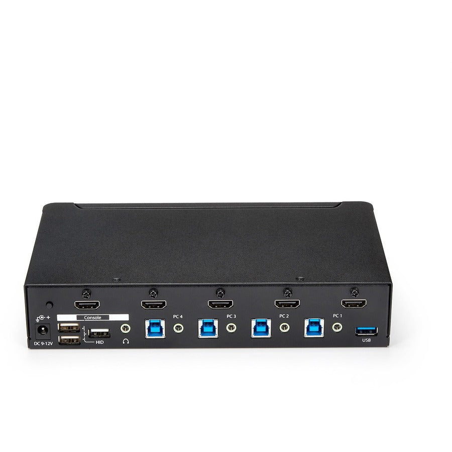 StarTech.com 4-Port HDMI KVM Switch - Built-in USB 3.0 Hub for Peripheral Devices - 1080p — SV431HDU3A2