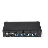 StarTech.com 4-Port HDMI KVM Switch - Built-in USB 3.0 Hub for Peripheral Devices - 1080p — SV431HDU3A2