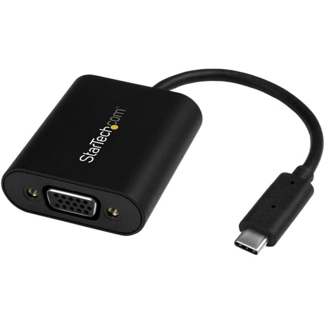 StarTech.com USB-C to VGA Adapter - 1920x1200 - USB C Adapter - USB Type C to VGA Monitor / Projector Adapter — CDP2VGASA
