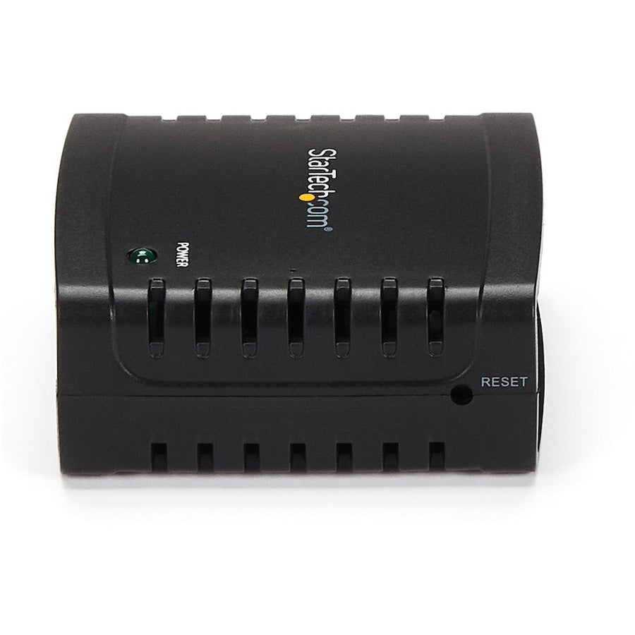 StarTech.com 10/100Mbps Ethernet to USB 2.0 Network LPR Print Server - USB Print Server with 10Base-T/100Base-TX Auto-sensing — PM1115U2