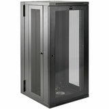Eaton Tripp Lite Series SmartRack 26U UPS-Depth Wall-Mount Half-Height Rack Enclosure, Clear Acrylic Window, Hinged Back — SRW26USDPG