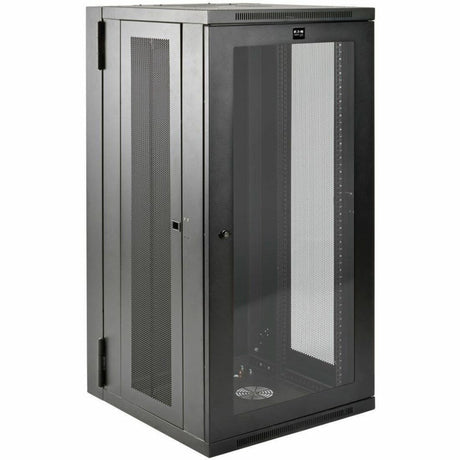 Eaton Tripp Lite Series SmartRack 26U UPS-Depth Wall-Mount Half-Height Rack Enclosure, Clear Acrylic Window, Hinged Back — SRW26USDPG